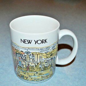 New York City A View of the World tea coffee mug